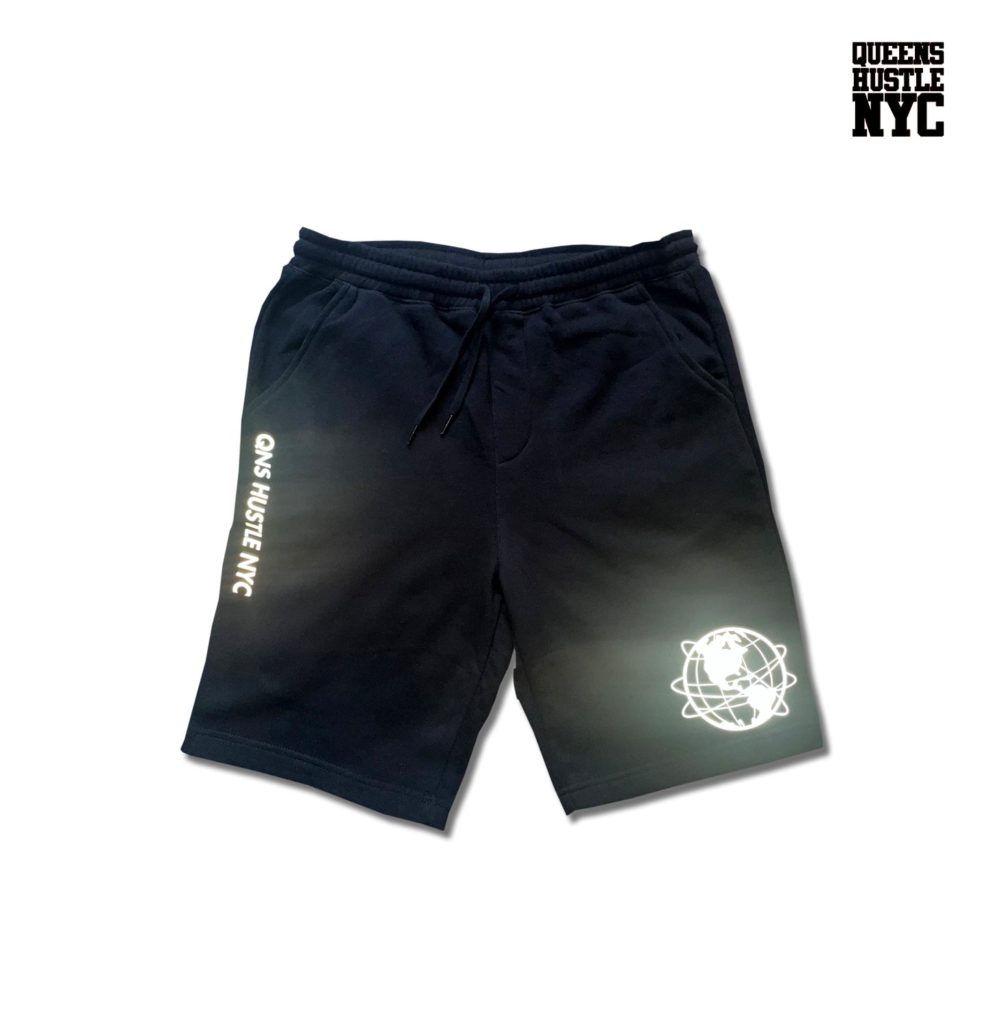 Globe (Reflective) Fleece Shorts