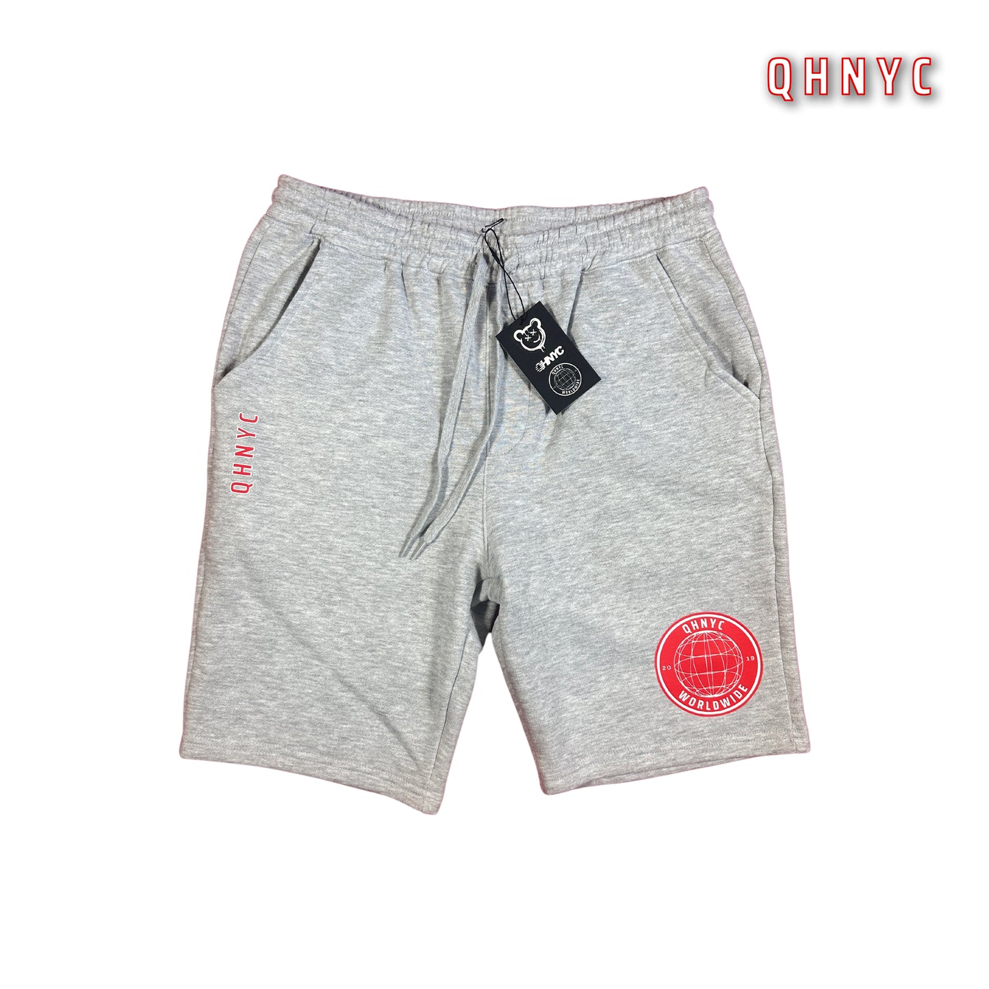 Worldwide Fleece Shorts(Red)