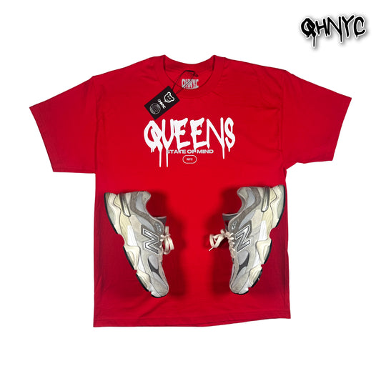 Queens Drip (White/Grey)