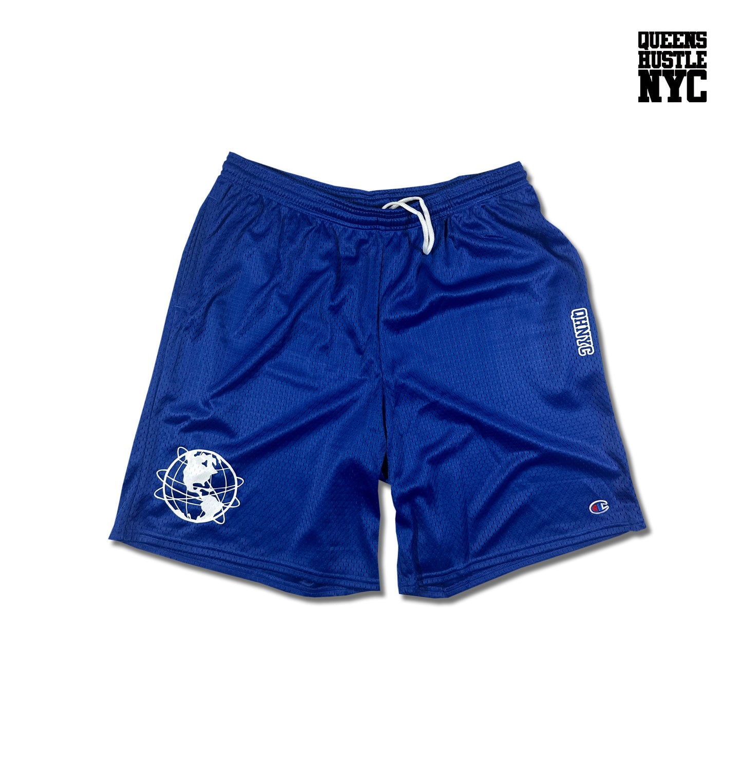 Globe (White) Basketball Shorts